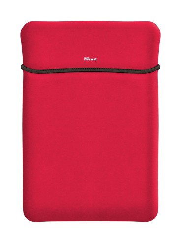 Trust 23455 borsa per laptop 39,6 cm (15.6") Custodia a tasca Nero, Rosso