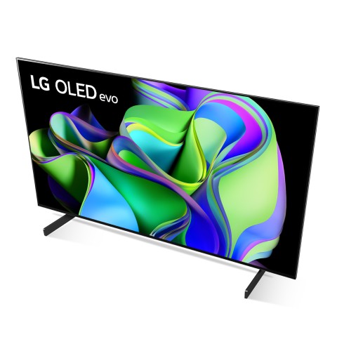 LG OLED evo 42'' Serie C3 OLED42C34LA, TV 4K, 4 HDMI, SMART TV 2023