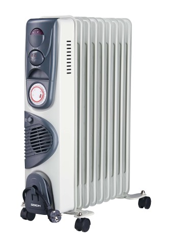 SEKOM RADIATORE SR2509VT RADIATORE A OLIO 800/1200/2000W+TUR