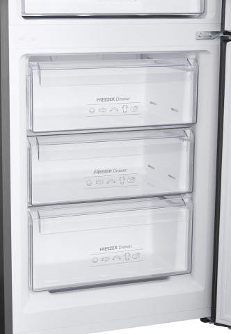 SEKOM FRIGO SHCB350NM2XE0 COMBI 283LT CE.E NOFROST INOX