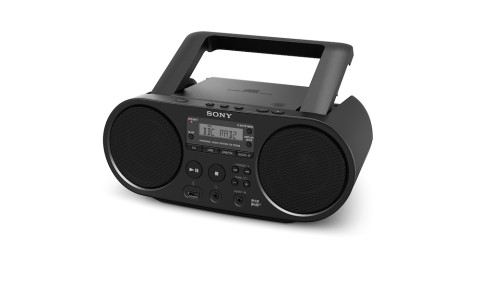 SONY RADIOREG.ZSPS55B DAB FM/CD/MP3 RADIO C/CD 2+2W DAB USB AUX NERO