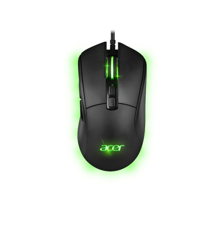 ACER MOUSE STARLIGHT GM1000 MOUSE WIRED RGB 7TASTI NERO/VERDE