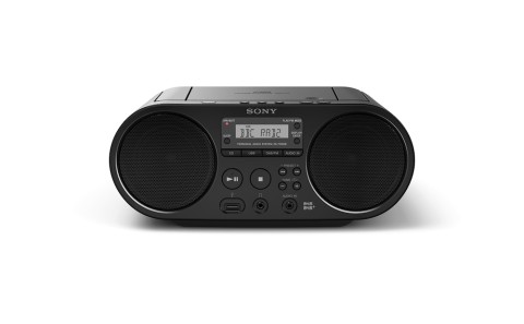 SONY RADIOREG.ZSPS55B DAB FM/CD/MP3 RADIO C/CD 2+2W DAB USB AUX NERO