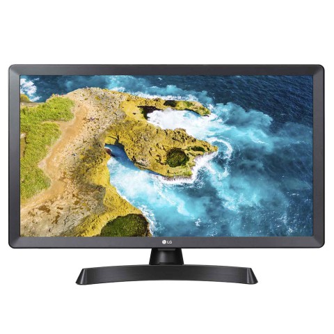 LG TVC 24" 24TQ510S HD SM R BLACK TV MONITOR 24"HD READY T2/SAT/HEVC