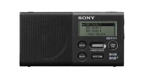 SONY RADIO DAB XDRP1DBPB BLACK RADIO TASCABILE DAB/DAB+ DISP.LCD B