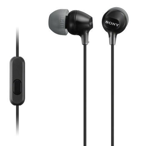 SONY AURIC. MDR EX15APB  X SMART.BK AURICOLARE C/MIC.16OHM 8-220