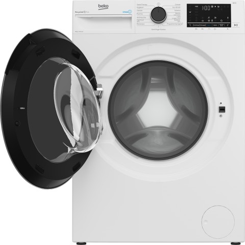 BEKO LAVATRICE EPBWU384S 8KG LAV.C/FRONT 8KG 1200GIRI CE.A INVER