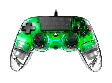 NACON ACC.PS4 WIRED LUMINOSO GREEN CONTROLLER WIRED X PS4 VERDE LUMINO