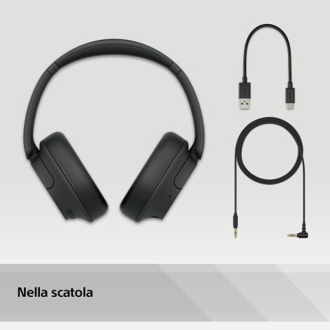 SONY CUFFIA MDR WHCH720NB BT CUFFIA WLSS BT NFC NOISE CANCELLING