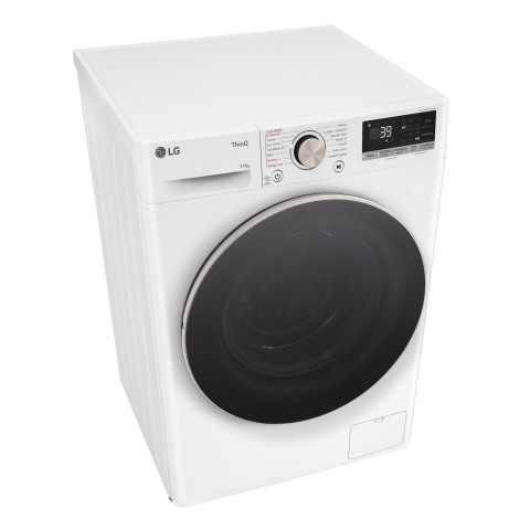 LG F4R7011TSWG Lavatrice 11kg AI DD, Classe A-10%, 1400 giri, TurboWash, Vapore