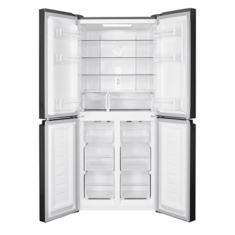 Zoppas HZMD58NV1XE2 frigorifero side-by-side Libera installazione 421 L E Acciaio inox