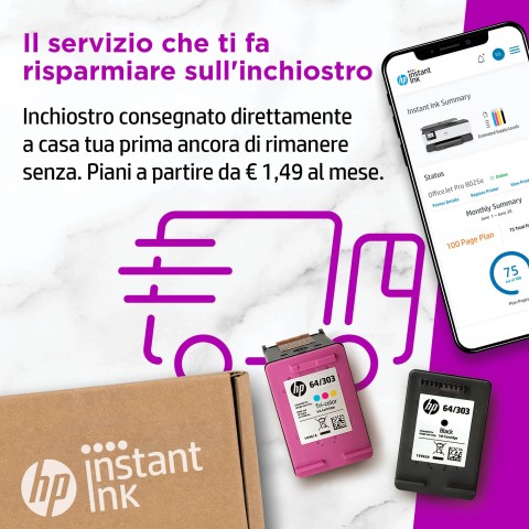 HP OfficeJet Pro Stampante multifunzione 8025e