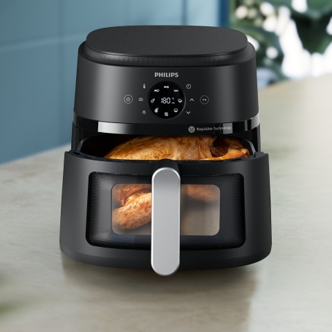 Philips 2000 series NA231/00 Airfryer 6.2 L, Friggitrice ad aria 13 in 1, App ricettario