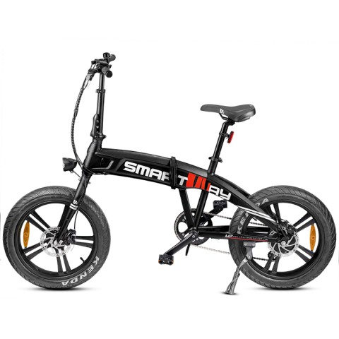 Smartway M2-R1AL-K bicicletta elettrica Nero Alluminio 50,8 cm (20") 31 kg Ioni di Litio