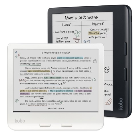 Rakuten Kobo Libra Colour lettore e-book Touch screen 32 GB Wi-Fi Nero