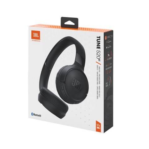 JBL Tune 520 BT Auricolare Wireless A Padiglione Musica e Chiamate USB tipo-C Bluetooth Nero