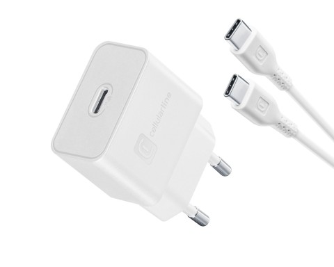 Cellularline Super Fast Charger Kit 25W - USB-C to USB-C - Samsung