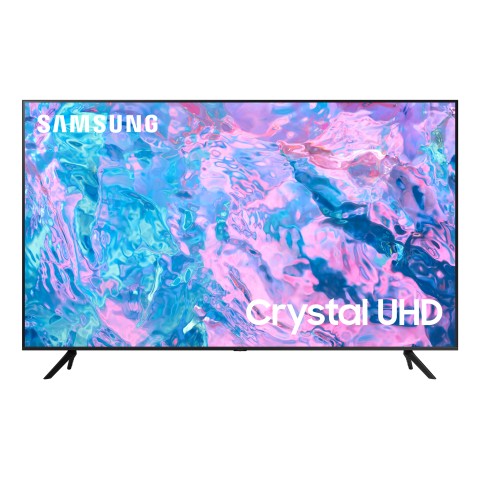 Samsung Series 7 TV UE75CU7170UXZT Crystal UHD 4K, Smart TV 75" Processore Crystal 4K, OTS Lite, Black 2023