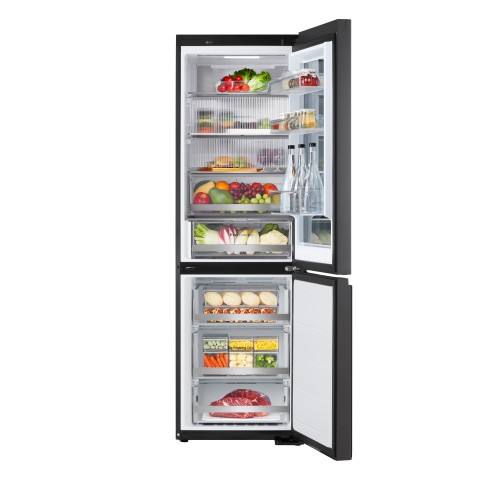 LG MoodUP GBG7190CEV Frigo combinato InstaView, Classe C, 349L, Nero