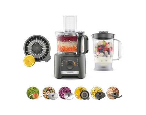 Kenwood MultiPro Compact FDP31.360GY robot da cucina 800 W 2,1 L Grigio