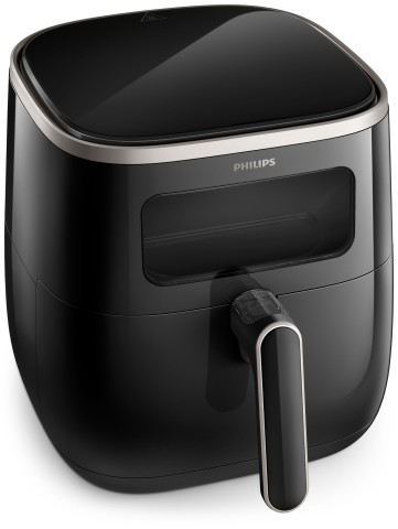 Philips 3000 series Series 3000 XL HD9257/80 Airfryer, 5.6L, Finestra, 14-in-1, App per ricette