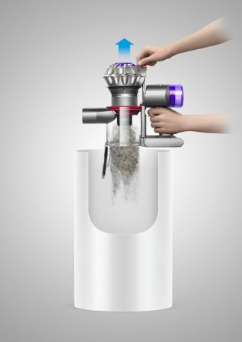 Dyson V8 Advanced aspirapolvere senza filo Nichel, Argento Senza sacchetto