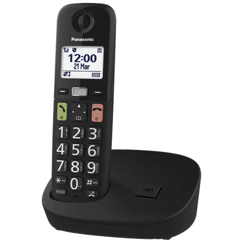 Panasonic KX-TGU110EXB telefono Telefono DECT Nero