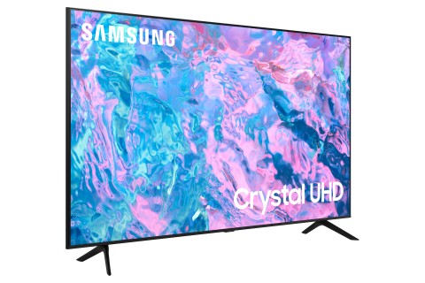 Samsung Series 7 TV UE55CU7170UXZT Crystal UHD 4K, Smart TV 55" Processore Crystal 4K, OTS Lite, Black 2023