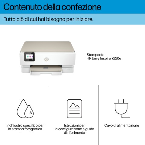 HP ENVY Stampante multifunzione Inspire 7220e