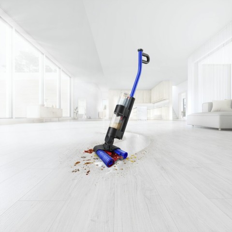 Dyson Wash G1 Aspirapolvere a bastone Batteria Bagnato Senza sacchetto Nero, Blu