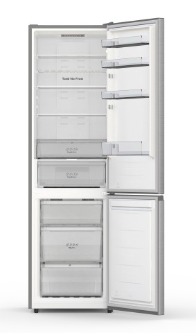 Hisense RB440N4ACA frigorifero con congelatore Libera installazione 336 L A Acciaio inox