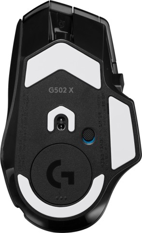 Logitech G G502 X Plus mouse Giocare Mano destra RF Wireless Ottico 25600 DPI