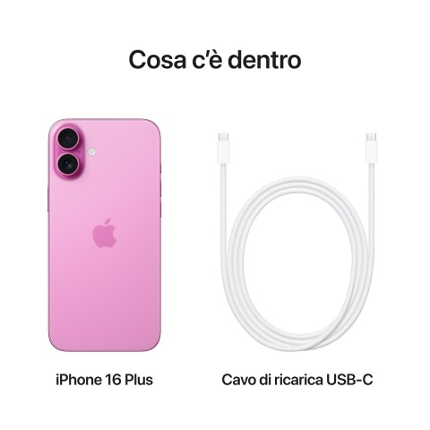 Apple iPhone 16 Plus 128GB Rosa