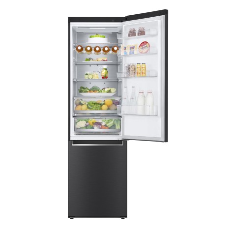 LG GBB72MCUGN Frigorifero combinato, Classe D, 384L, Wi-Fi, Wine Rack, No frost, Nero