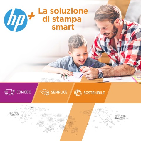 HP DeskJet Stampante multifunzione 4122e