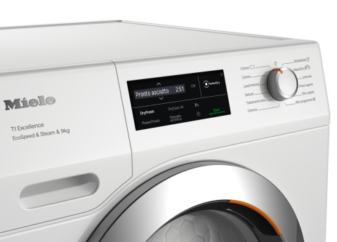 Miele TEL795WP asciugatrice Da incasso Caricamento frontale 9 kg A++ Bianco