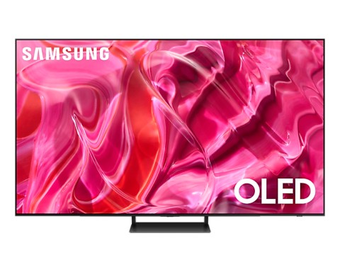 Samsung Series 9 TV QE55S90CATXZT OLED 4K, Smart TV 55" Processore Neural Quantum 4K, Dolby Atmos e OTS Lite, Titan Black 2023