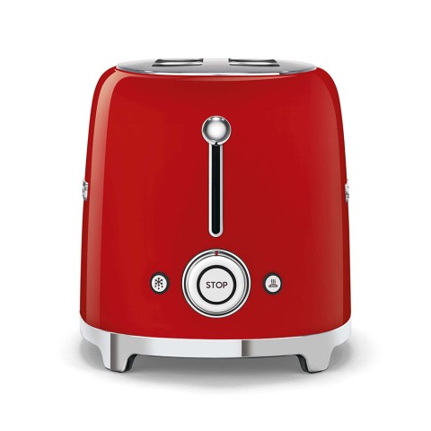 Smeg Tostapane 50's Style – Rosso LUCIDO 2x2 – TSF01RDEU