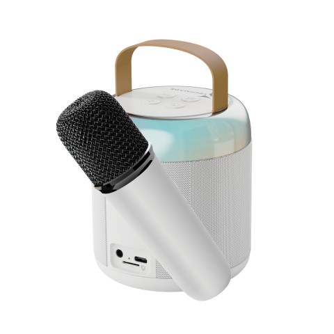 Techmade TM-K2-WH altoparlante portatile e per feste Altoparlante da festa Bianco 5 W