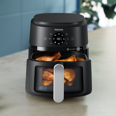 Philips 2000 series NA221/00 Airfryer 4.2 L, Friggitrice 13 in 1, App ricettario