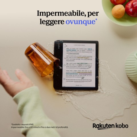 Rakuten Kobo Libra Colour lettore e-book Touch screen 32 GB Wi-Fi Nero