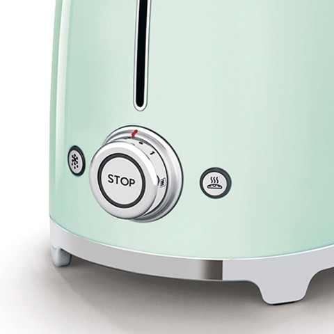 Smeg Tostapane 50's Style – Verde Pastello LUCIDO 2x2 – TSF01PGEU