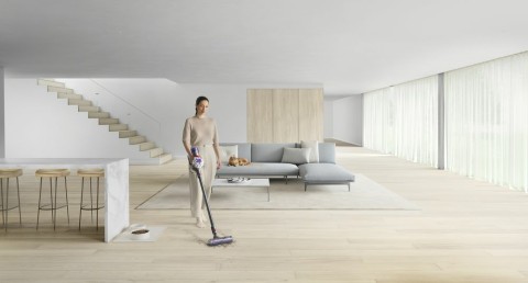 Dyson V8 Advanced aspirapolvere senza filo Nichel, Argento Senza sacchetto