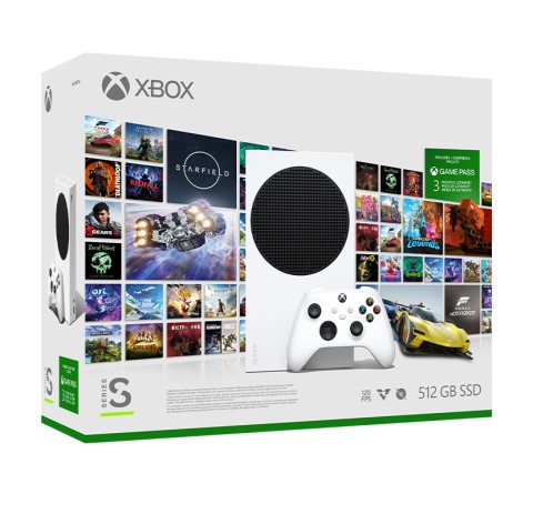 Microsoft Xbox Series S - Game Pass 3 Months 512 GB Wi-Fi Bianco