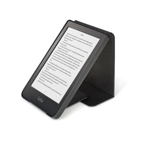 Rakuten Kobo N249-AC-BK-E-PU custodia per e-book reader 15,2 cm (6") Custodia flip a libro Nero