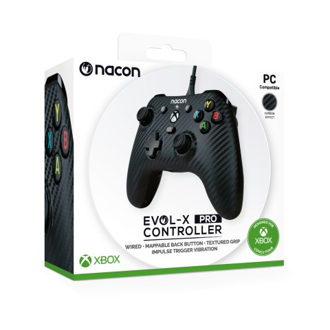 NACON EVOL-X PRO Carbonio USB Gamepad PC, Xbox