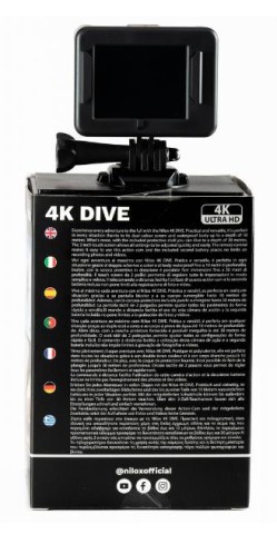 Nilox 4K DIVE fotocamera per sport d'azione 4 MP 4K Ultra HD CMOS 108 g