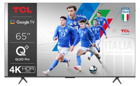 TCL C65 Serie C6 Smart TV QLED 4K 65" 65C655, audio Onkyo con subwoofer, Dolby Vision - Atmos, Google TV