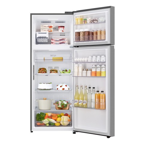 LG GTBV44PYBKD Frigorifero doppia porta 70cm, Classe E, 461L, Door & Linear Cooling, Argento