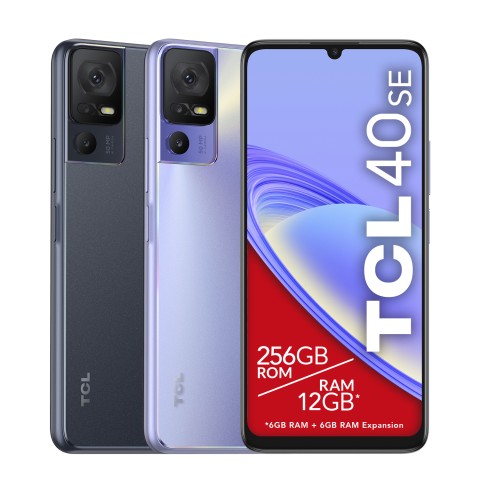 TCL 40 SE 17,1 cm (6.75") Doppia SIM Android 13 4G USB tipo-C 6 GB 256 GB 5010 mAh Viola